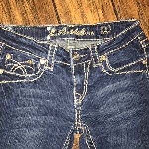 LA Idol Broad Stitch Jeans